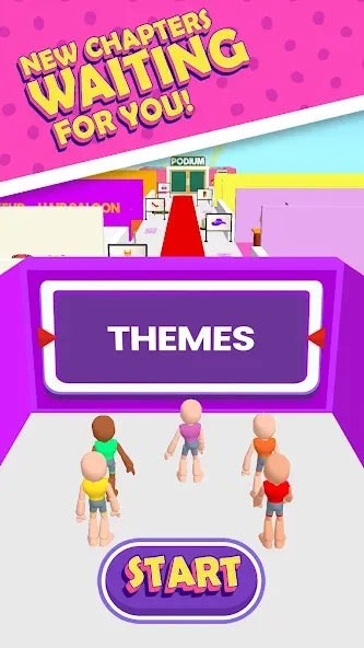 Fashion Famous - Dress Up Game (Фэшн Фэймос)  [МОД Бесконечные монеты] Screenshot 2