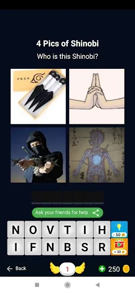 4 Pics 1 Shinobi part 1  [МОД Много денег] Screenshot 1
