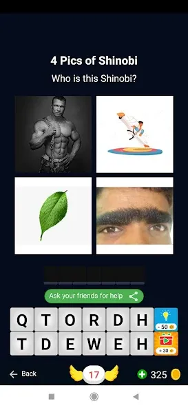4 Pics 1 Shinobi part 1  [МОД Много денег] Screenshot 3
