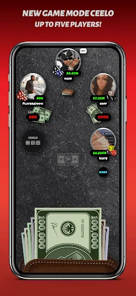 Phone Dice™ Street Dice Game (Фон Дайс Стрит Дайс Гейм)  [МОД Menu] Screenshot 3