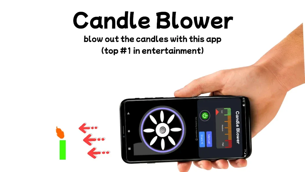 Blower - Candle Blower Lite (Блоуэр)  [МОД Много денег] Screenshot 1