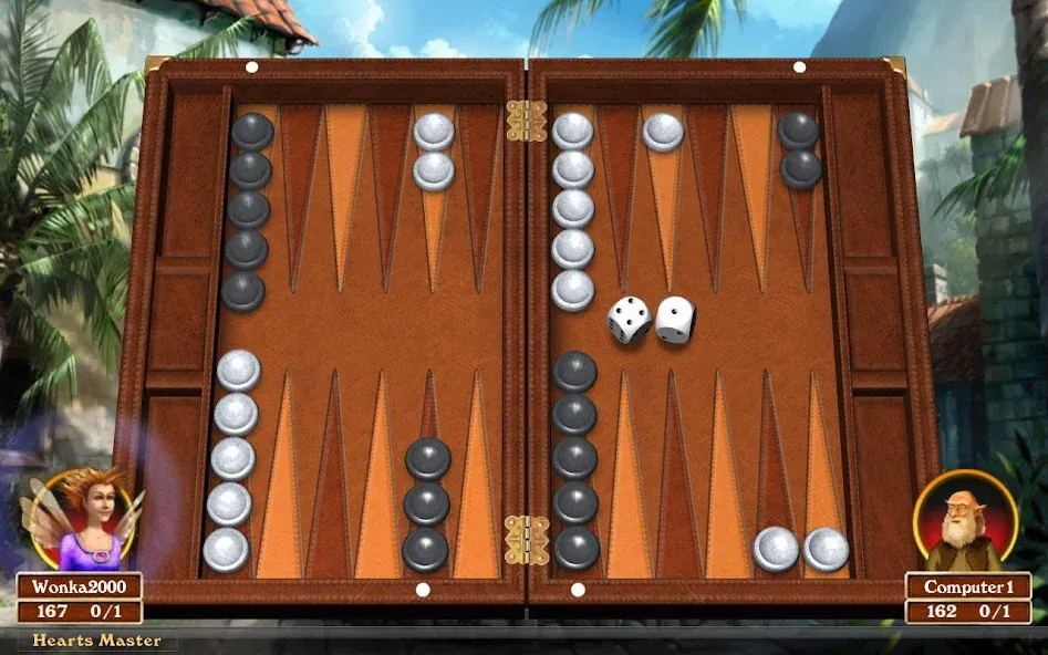 Hardwood Backgammon (Хардвуд Бэкгаммон)  [МОД Бесконечные монеты] Screenshot 1