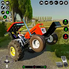 Скачать взлом Farming Tractor Simulator Game  [МОД Mega Pack] - стабильная версия apk на Андроид