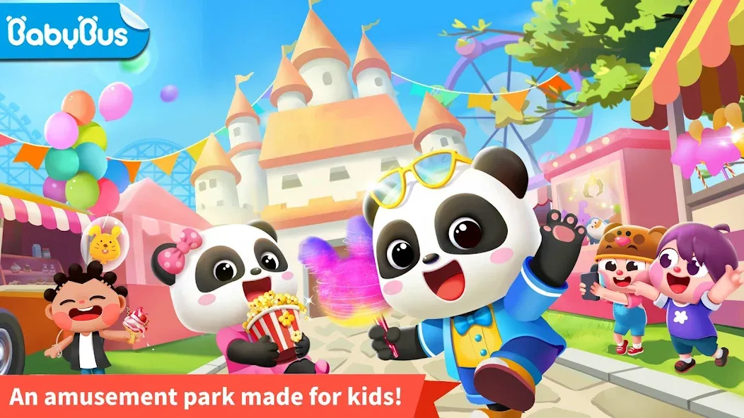 Baby Panda's Fun Park  [МОД Все открыто] Screenshot 1