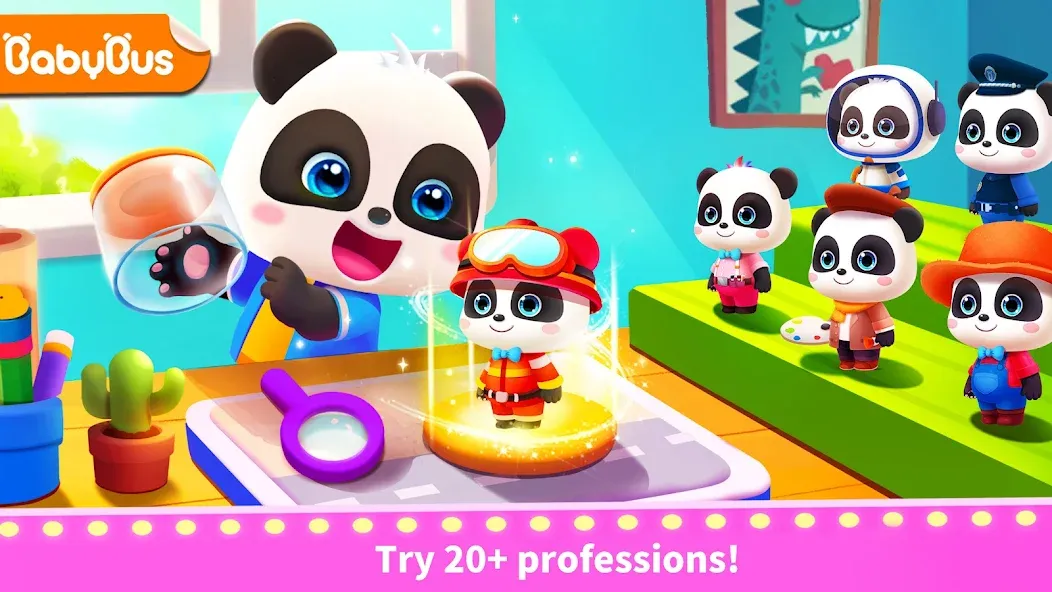 Baby Panda's Town: Life  [МОД Много денег] Screenshot 1