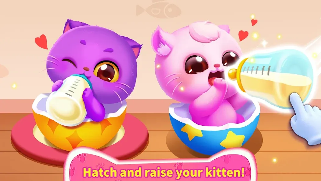 Little Panda's Cat Game  [МОД Mega Pack] Screenshot 2