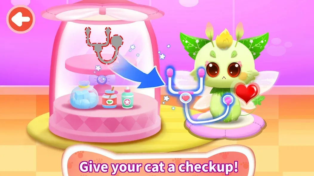 Little Panda: Baby Cat Daycare  [МОД Много монет] Screenshot 4