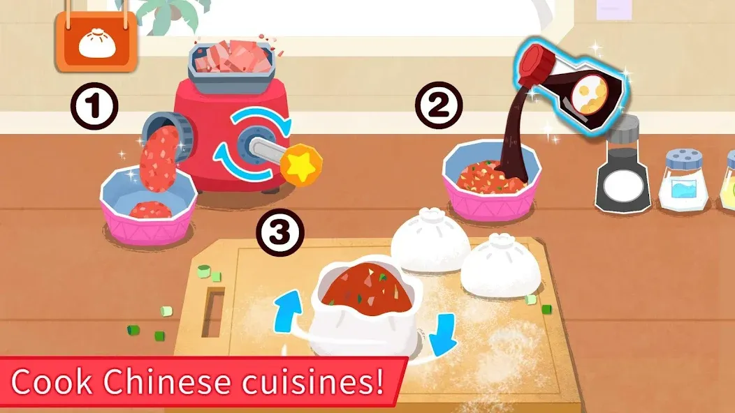 Baby Panda's Breakfast Cooking  [МОД Меню] Screenshot 4