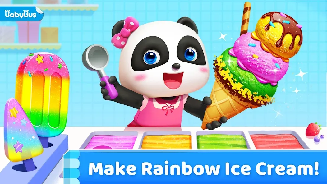 Little Panda's Ice Cream Games  [МОД Mega Pack] Screenshot 1