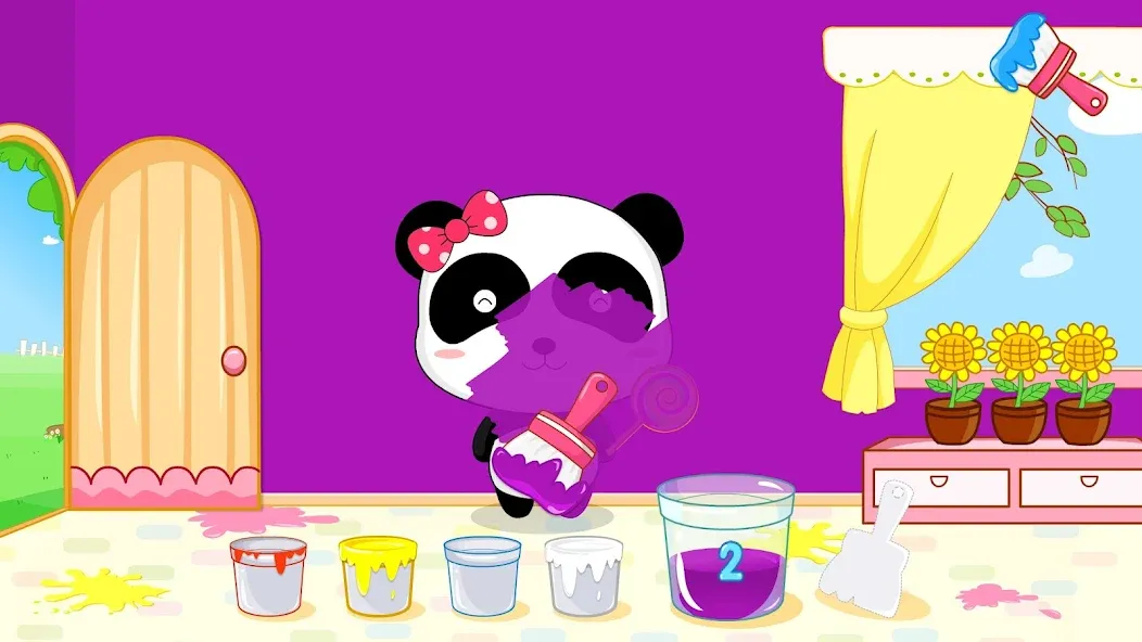 Baby Panda's Color Mixing  [МОД Mega Pack] Screenshot 2