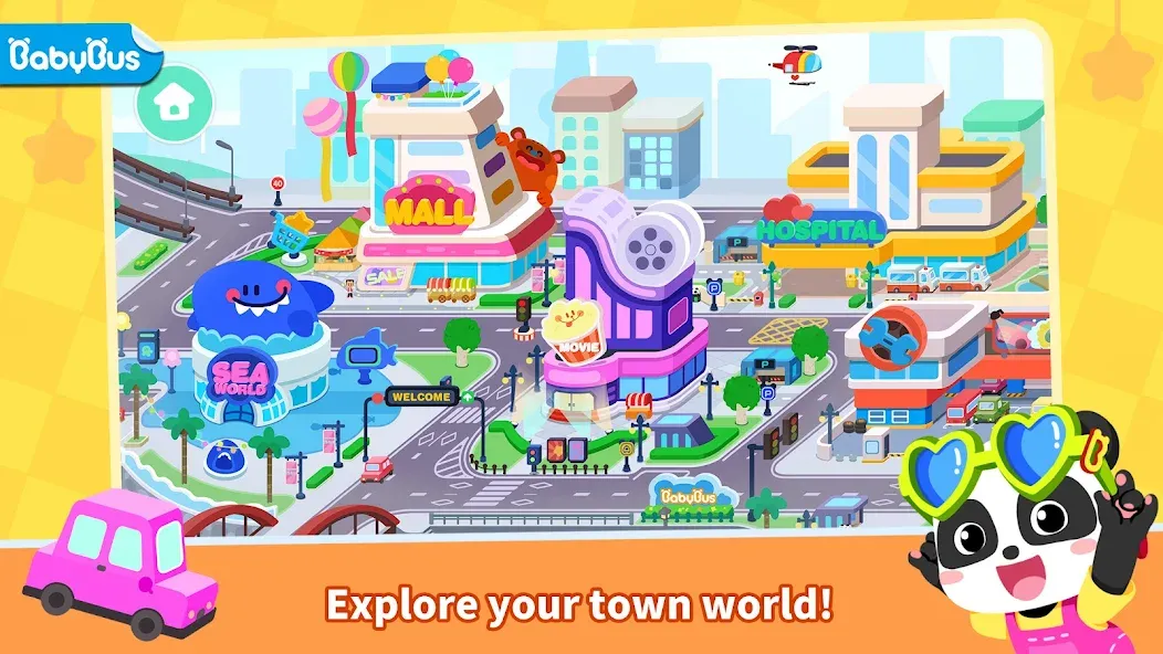 Little Panda's Town: My World  [МОД Много денег] Screenshot 1