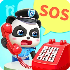 Взломанная Little Panda Policeman  [МОД Много денег] - последняя версия apk на Андроид