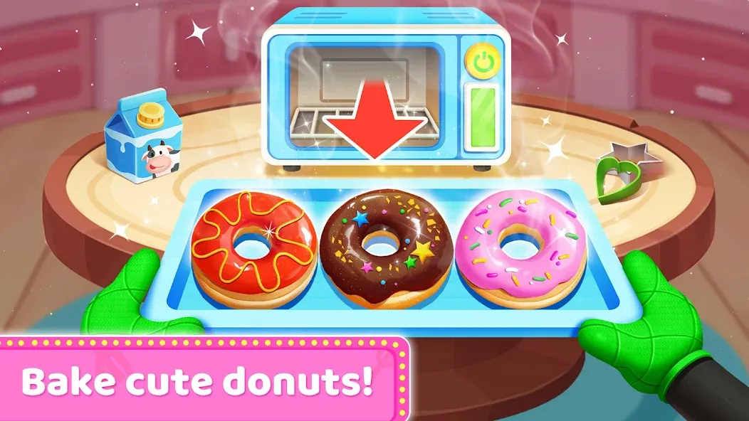 Little Panda's Restaurant  [МОД Бесконечные монеты] Screenshot 4