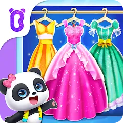 Взломанная Baby Panda's Fashion Dress Up  [МОД Бесконечные монеты] - полная версия apk на Андроид