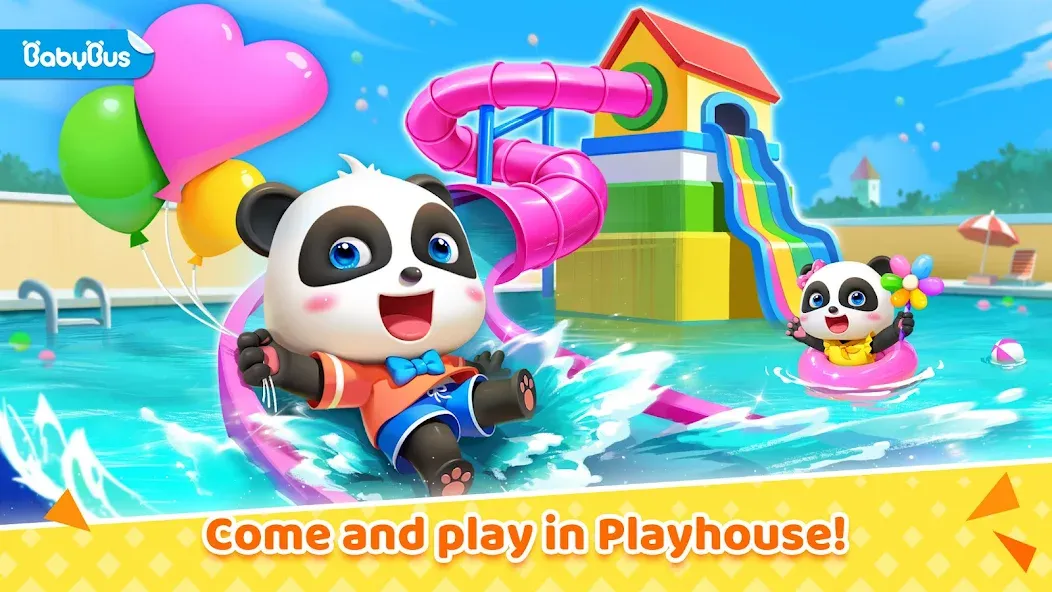 Baby Panda's House Games  [МОД Все открыто] Screenshot 1