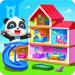 Скачать взломанную Baby Panda's House Games  [МОД Все открыто] - полная версия apk на Андроид