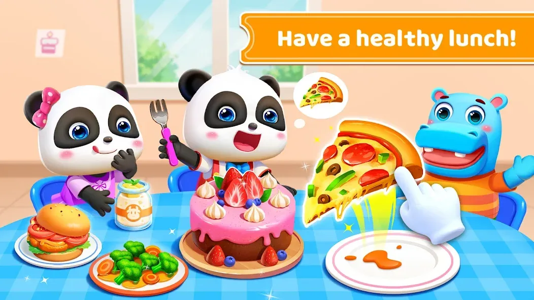 Baby Panda's School Bus  [МОД Menu] Screenshot 5