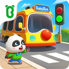 Скачать взлом Baby Panda's School Bus  [МОД Menu] - полная версия apk на Андроид