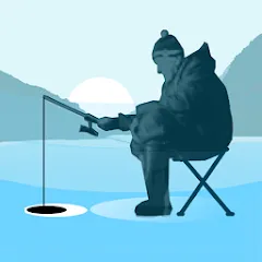 Скачать взломанную Ice fishing game. Catch bass.  [МОД Unlocked] - стабильная версия apk на Андроид