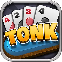 Взломанная Tonk Multiplayer Card Game (Тонк многопользовательская карточная игра)  [МОД Много денег] - стабильная версия apk на Андроид