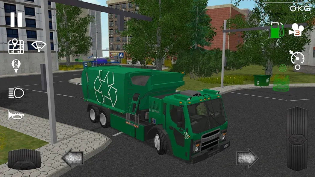 Trash Truck Simulator (Трэш Трак Симулятор)  [МОД Бесконечные монеты] Screenshot 2