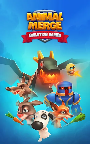 Animal Merge - Evolution Games (Анимал Мерж)  [МОД Mega Pack] Screenshot 1