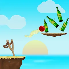 Скачать взломанную Hit Bottles Knock Down 2  [МОД Меню] - полная версия apk на Андроид