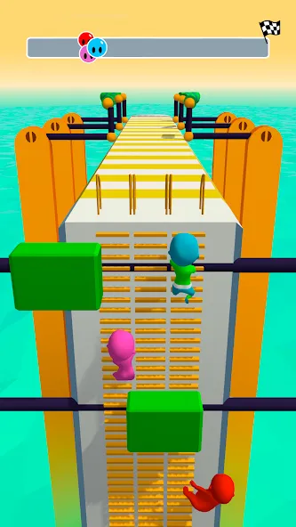 Fun Race 3D — Run and Parkour (Фан Рэйс 3Д)  [МОД Mega Pack] Screenshot 2