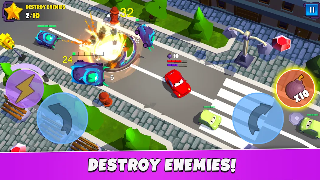 Car Eats Car 5 - Battle Arena (С тс Са 5)  [МОД Меню] Screenshot 1