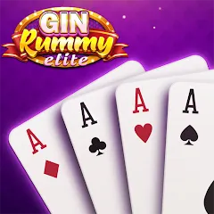 Взлом Gin Rummy Elite: Online Game (Джин Рамми)  [МОД Все открыто] - последняя версия apk на Андроид