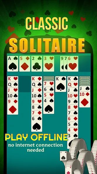 Solitaire - Offline Card Games  [МОД Mega Pack] Screenshot 1