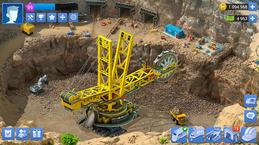 Megapolis: City Building Sim (Мегаполис)  [МОД Бесконечные деньги] Screenshot 1