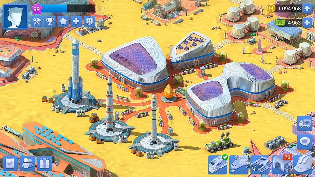 Megapolis: City Building Sim (Мегаполис)  [МОД Бесконечные деньги] Screenshot 2