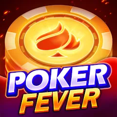 Взлом Poker Fever - Win your Fame (Покер Клаш)  [МОД Много монет] - последняя версия apk на Андроид