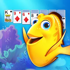 Взлом Solitaire: Fish Master (Солитер)  [МОД Бесконечные деньги] - полная версия apk на Андроид