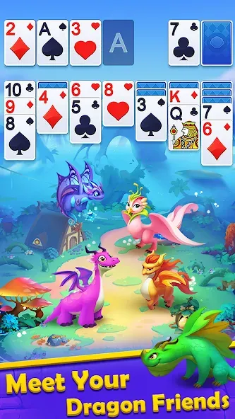 Solitaire Dragons  [МОД Mega Pack] Screenshot 4