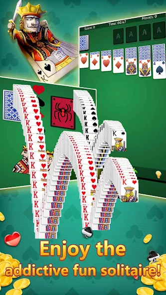 klondike solitaire :card shark  [МОД Unlocked] Screenshot 3