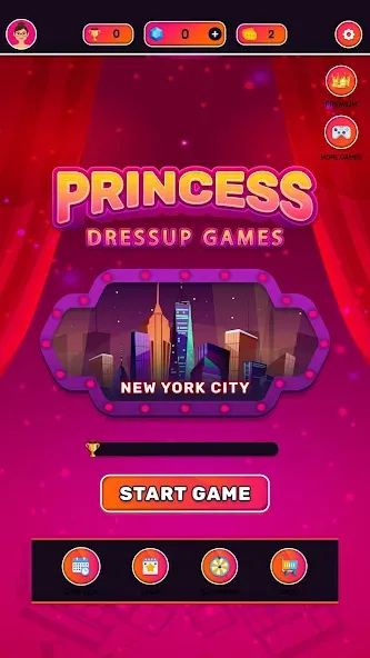 Princess Makeup Dressup Salon (Принцесса Мейкап Дрессап Салон)  [МОД Unlimited Money] Screenshot 2