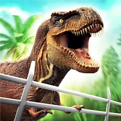 Скачать взломанную Jurassic Dinosaur: Dino Game (Динозавры юрского периода)  [МОД Бесконечные монеты] - полная версия apk на Андроид