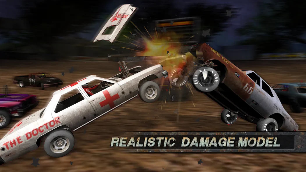 Demolition Derby: Crash Racing (Демолиция Дерби)  [МОД Все открыто] Screenshot 5