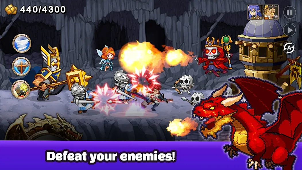 Kingdom Wars - Tower Defense (Кингдом Варс)  [МОД Бесконечные деньги] Screenshot 3