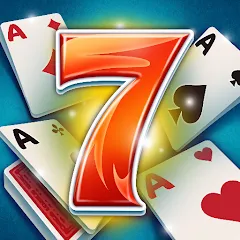 Скачать взломанную 7 Solitaire (Солитер)  [МОД Много монет] - стабильная версия apk на Андроид