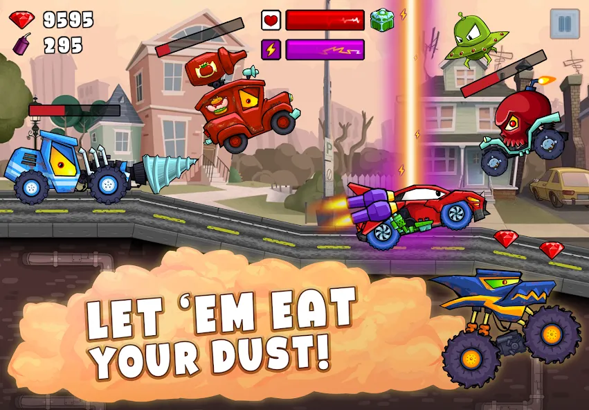 Car Eats Car 2 - Racing Game (Кар Еатс Кар 2)  [МОД Unlocked] Screenshot 3