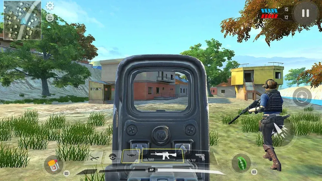 Commando War Army Game Offline  [МОД Много монет] Screenshot 5