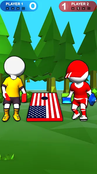 Cornhole League - Board Games (Корнхол Лига)  [МОД Mega Pack] Screenshot 1