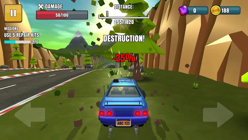 Faily Brakes 2: Car Crash Game (Фэйли Брейкс 2)  [МОД Mega Pack] Screenshot 3