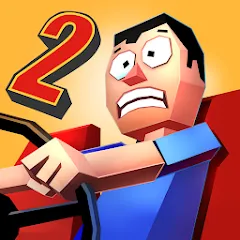 Скачать взлом Faily Brakes 2: Car Crash Game (Фэйли Брейкс 2)  [МОД Mega Pack] - последняя версия apk на Андроид