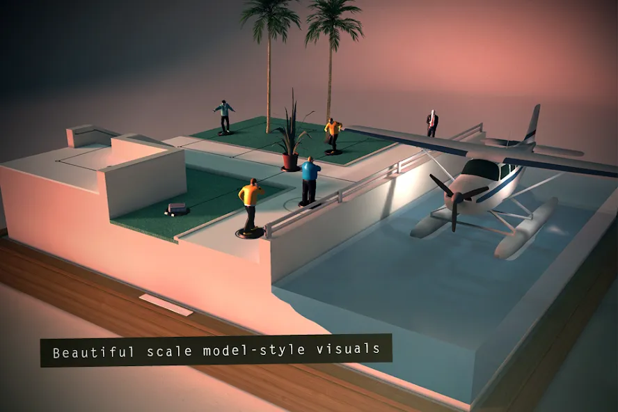 Hitman GO (Хитман ГО)  [МОД Menu] Screenshot 5