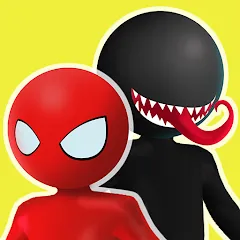 Взлом Stick Hero: Comic Superhero (Стик Хиро)  [МОД Unlocked] - полная версия apk на Андроид