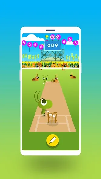 Cric Game - Doodle Cricket (Крик Гейм)  [МОД Много монет] Screenshot 4